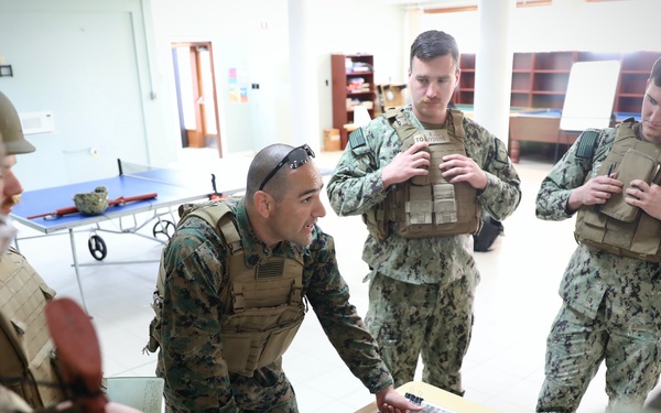 One Team, One Fight: Marine Advisor Leads Seabee Training