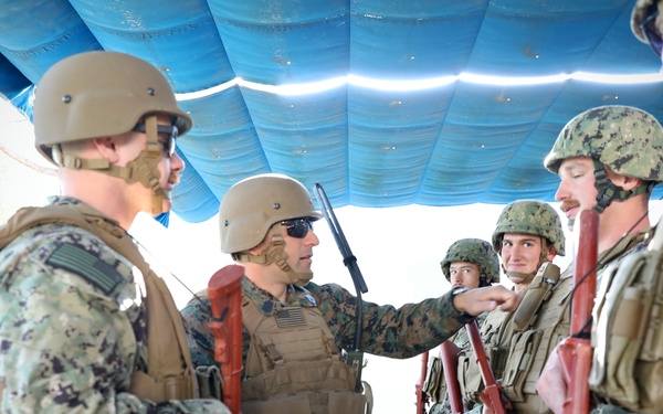 One Team, One Fight: Marine Advisor Leads Seabee Training