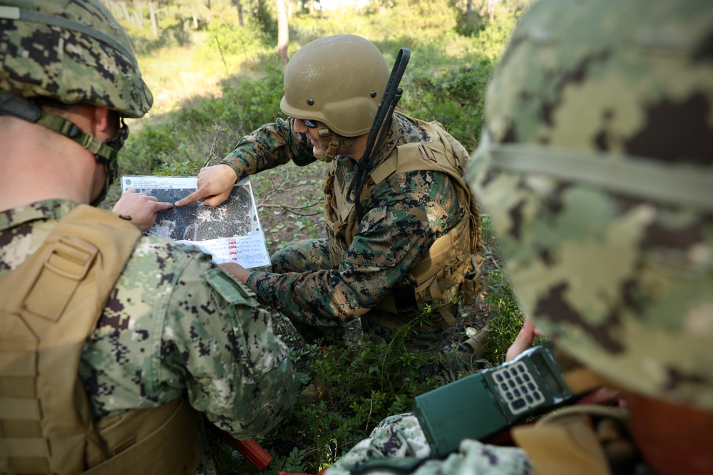 One Team, One Fight: Marine Advisor Leads Seabee Training