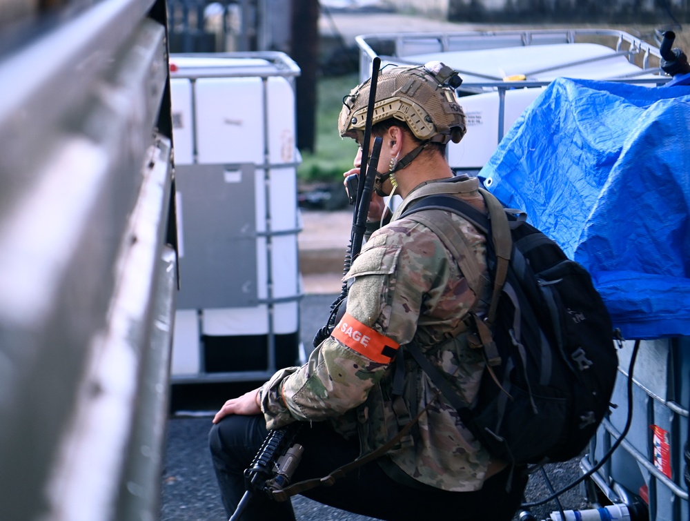 Green Beret Candidates Participate in Robin Sage Exercise