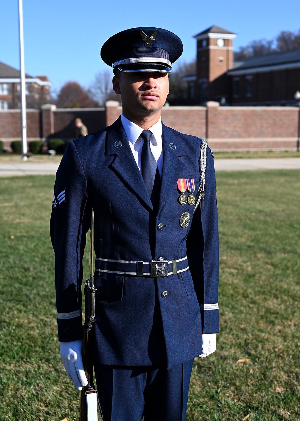 Air Force Senior Airman Cameron Pledger