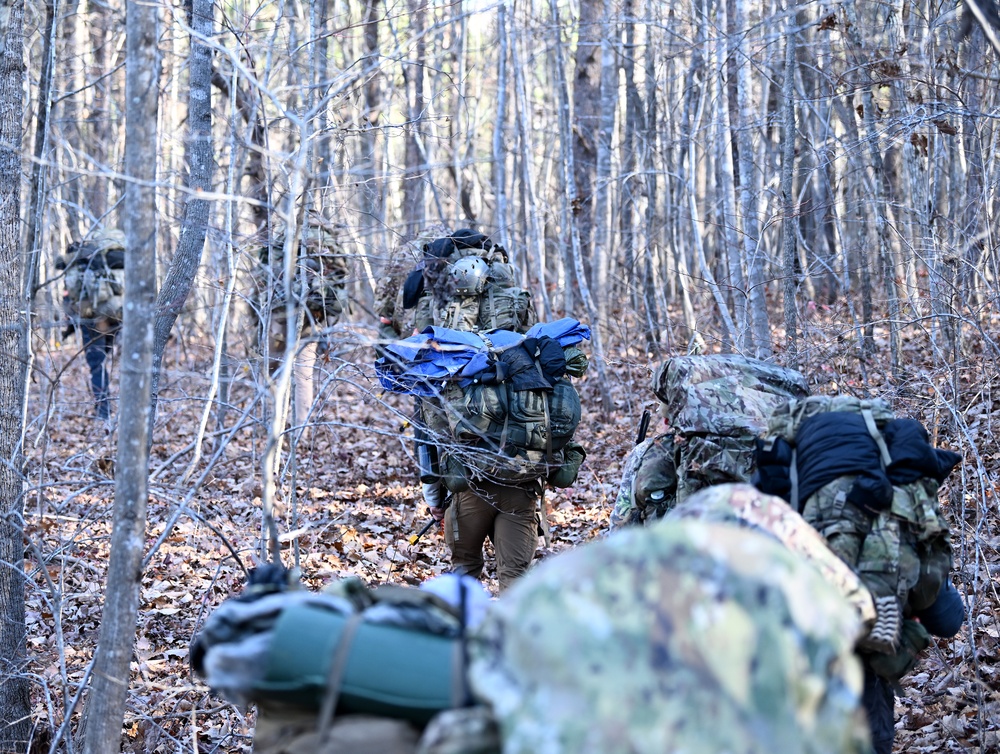 Special Forces Candidates Participate in Culmination Exercise