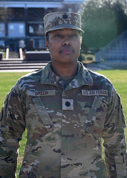 Air Force Lt. Col. Jennifer-Ruth Green