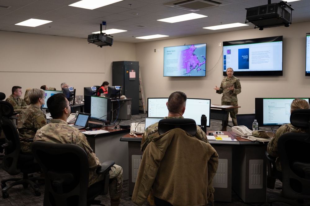 102nd Intelligence Wing conducts natural disaster exercise