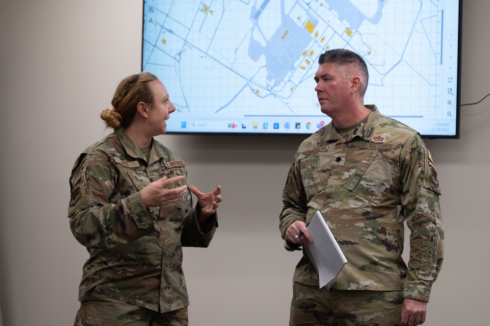 102nd Intelligence Wing conducts natural disaster exercise