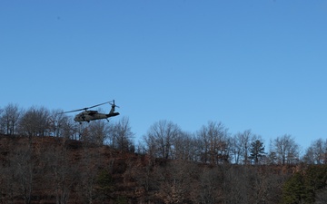 Training for helicopter crews and the groundpounders