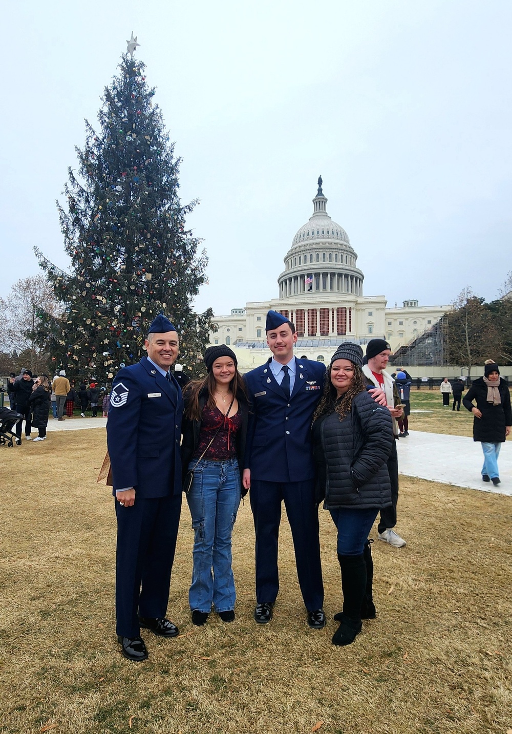 Legacy of service: Air Force father aids in Guardian son’s promotion