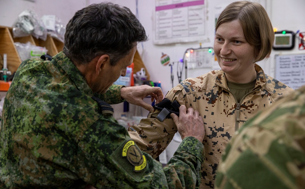 Coalition Forces Conduct Tactical Combat Casualty Care Training