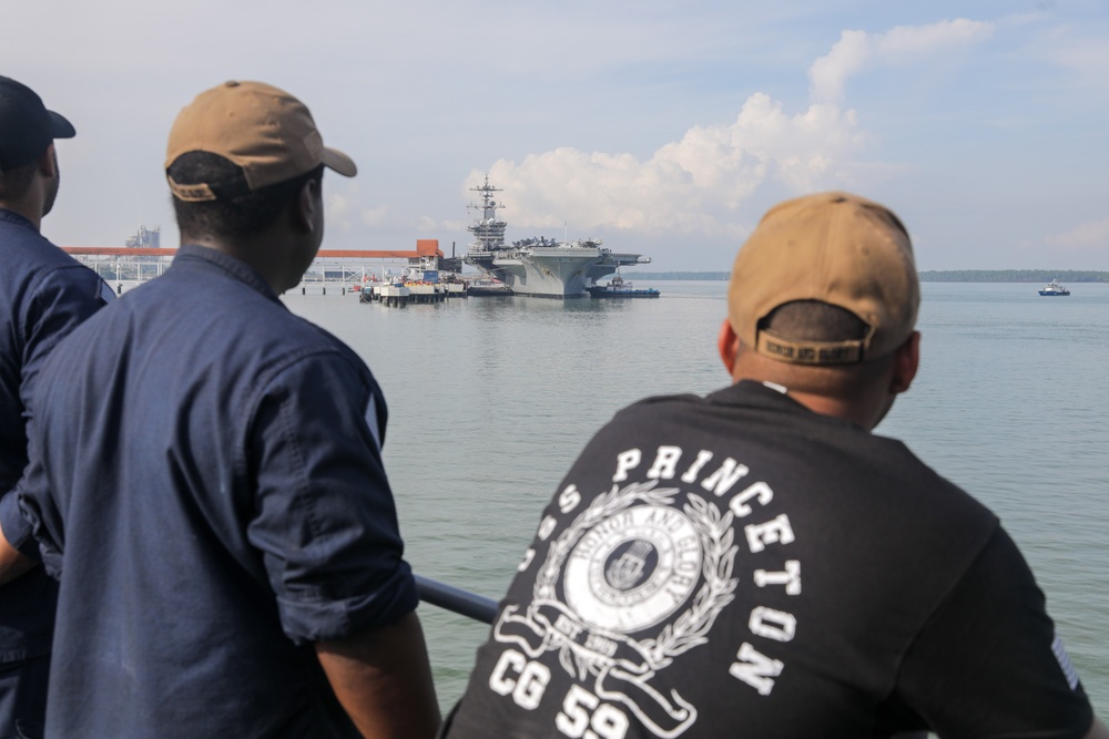 Carrier Strike Group 1 Visits Port Klang Malaysia