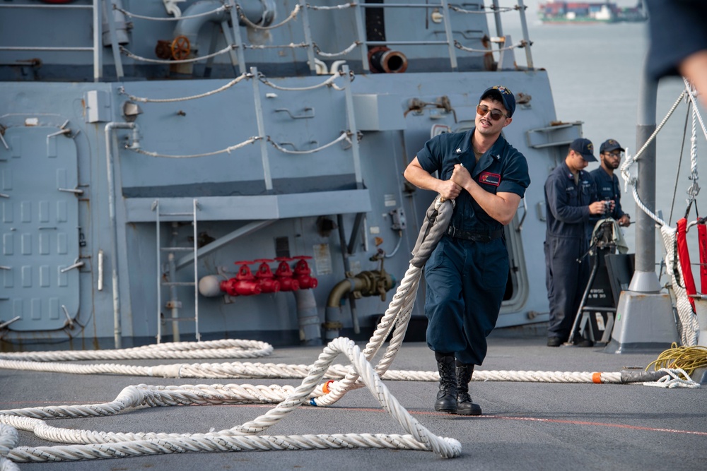 Carrier Strike Group 1 Visits Port Klang Malaysia