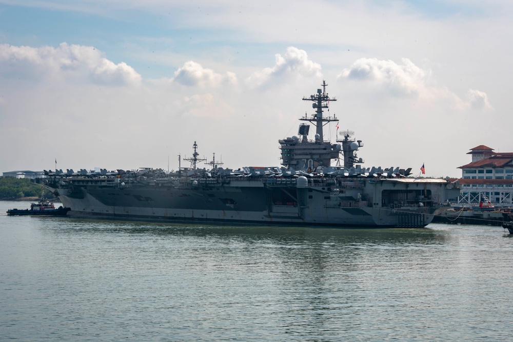 Carrier Strike Group 1 Visits Port Klang Malaysia