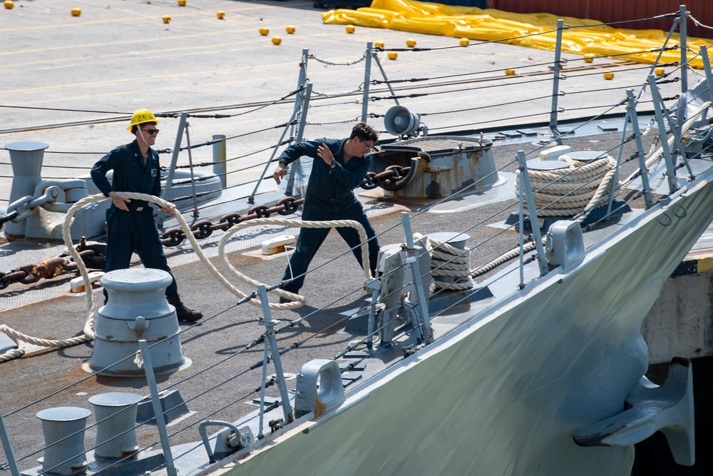 Carrier Strike Group 1 Visits Port Klang Malaysia