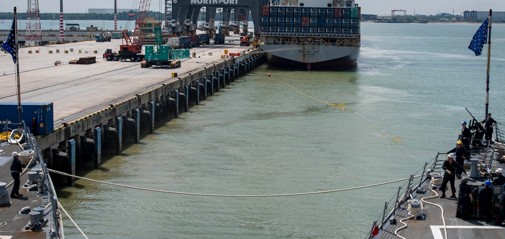 Carrier Strike Group 1 Visits Port Klang Malaysia
