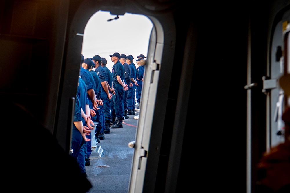 Carrier Strike Group 1 Departs Port Klang Malaysia