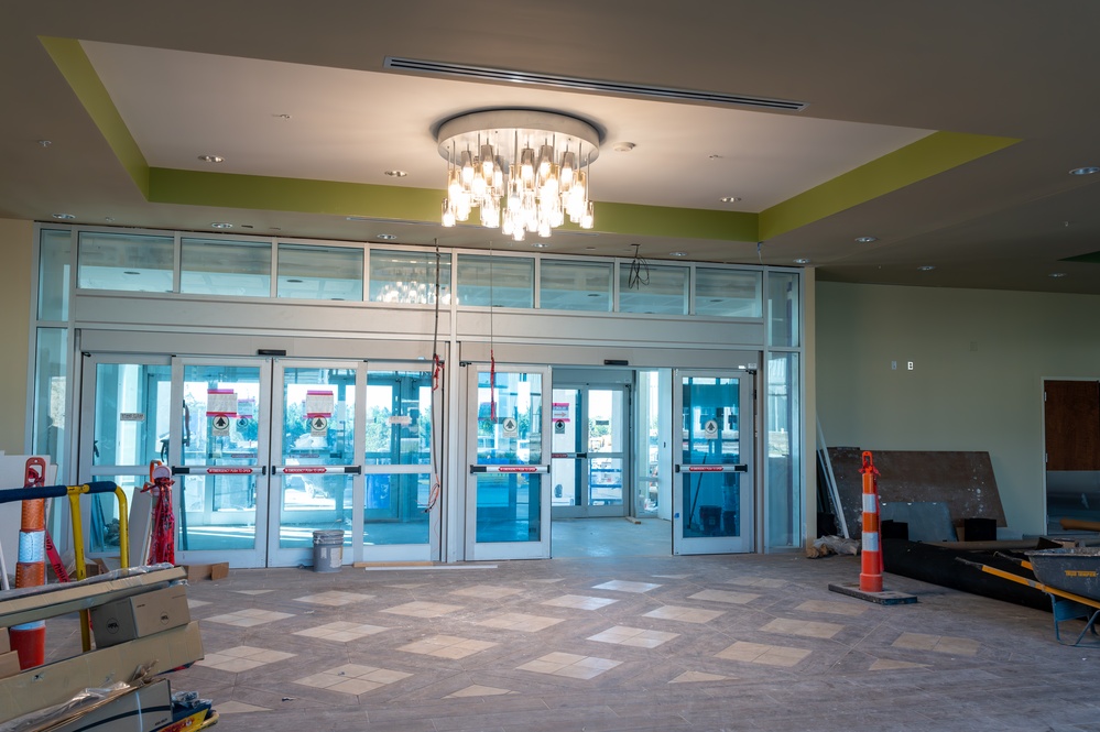 Tyndall lodging facility nears completion