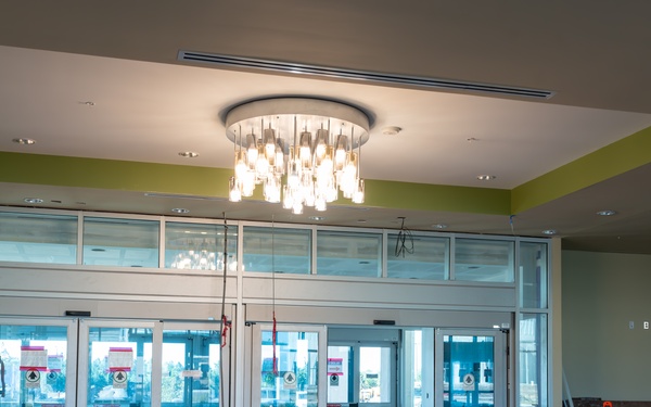 Tyndall lodging facility nears completion