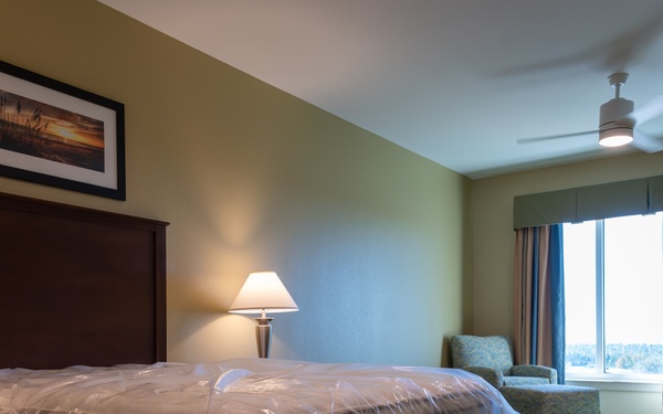 Tyndall lodging facility nears completion