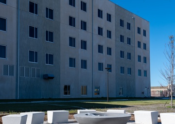 Tyndall lodging facility nears completion