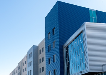 Tyndall lodging facility nears completion