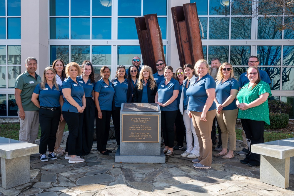 Members of the Leadership Bay Program visit Tyndall AFB