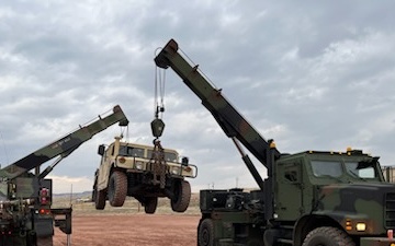 CLR 4 Marines conduct recovery techniques of vehicles