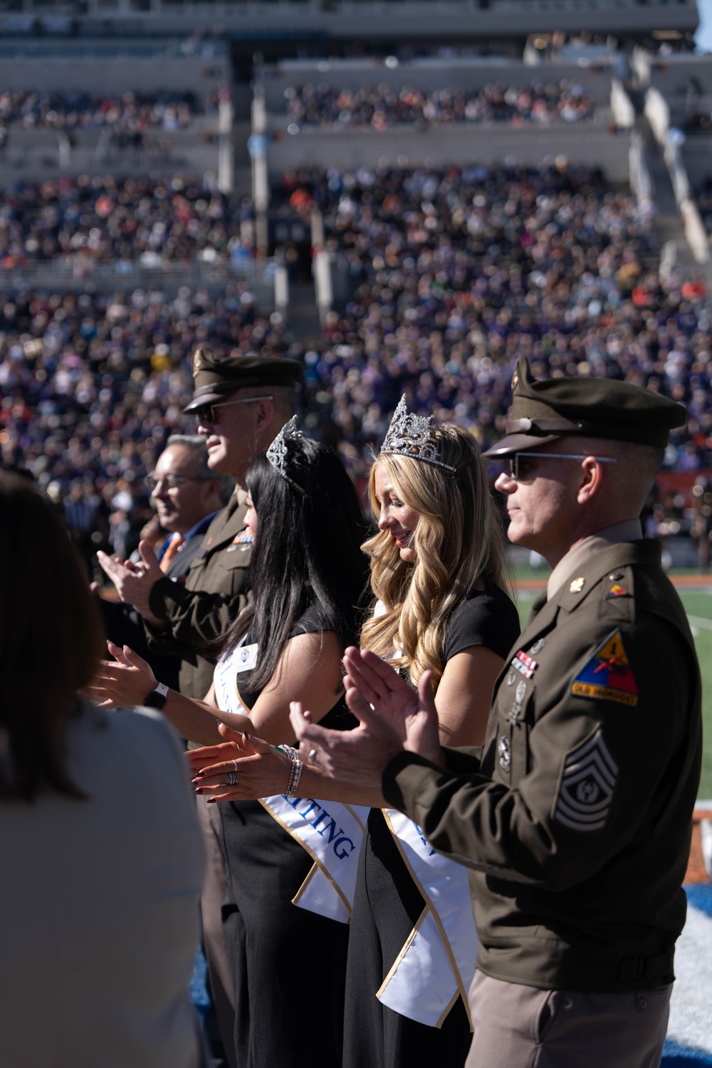 2024 Sun Bowl: 1st Armored Division Shines at the Pre-Game Ceremony