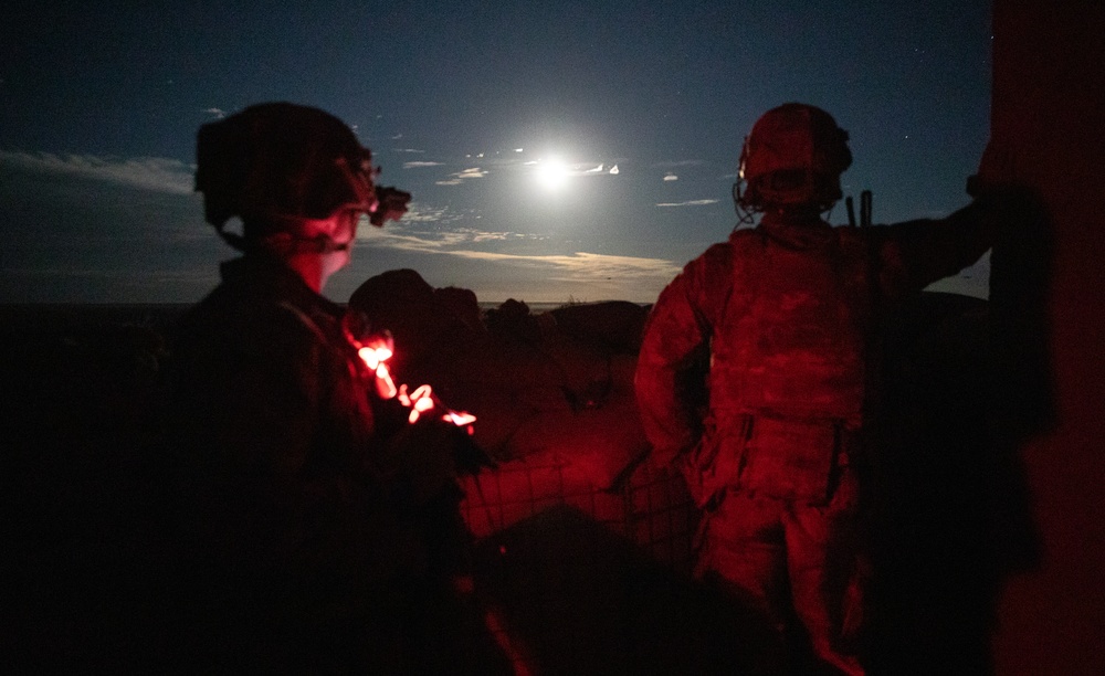 Task Force Armadillo Conducts Joint Army Attack Aviation Training