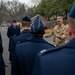 Air Force District of Washington Airmen rehearse for the 60th presidential inauguration