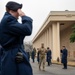 Air Force District of Washington Airmen rehearse for the 60th presidential inauguration