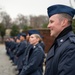 Air Force District of Washington Airmen rehearse for the 60th presidential inauguration