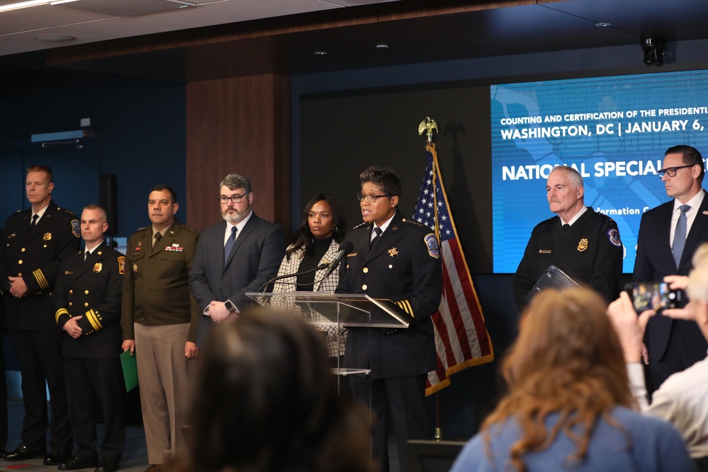 D.C. National Guard details support role during NSSE press conference