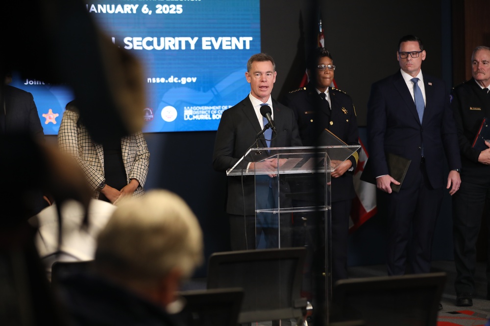 D.C. National Guard details support role during NSSE press conference