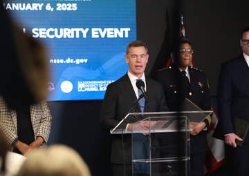 D.C. National Guard details support role during NSSE press conference