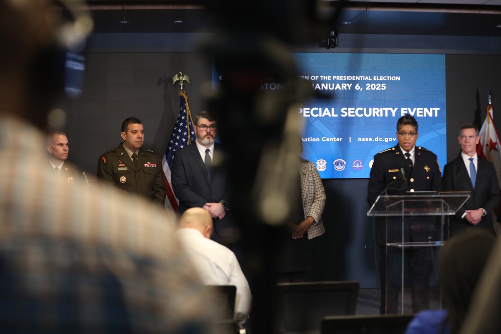 D.C. National Guard details support role during NSSE press conference