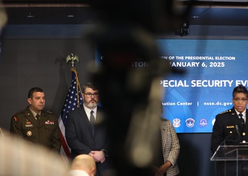 D.C. National Guard details support role during NSSE press conference
