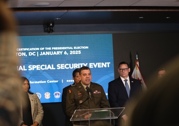 D.C. National Guard details support role during NSSE press conference