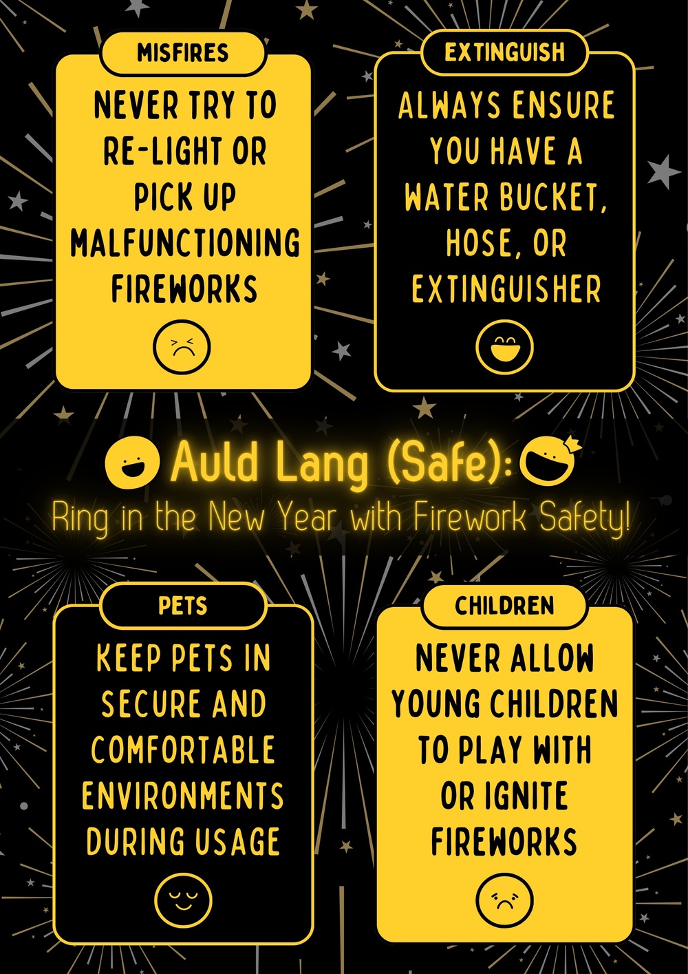 News Year's Eve Firework Safety