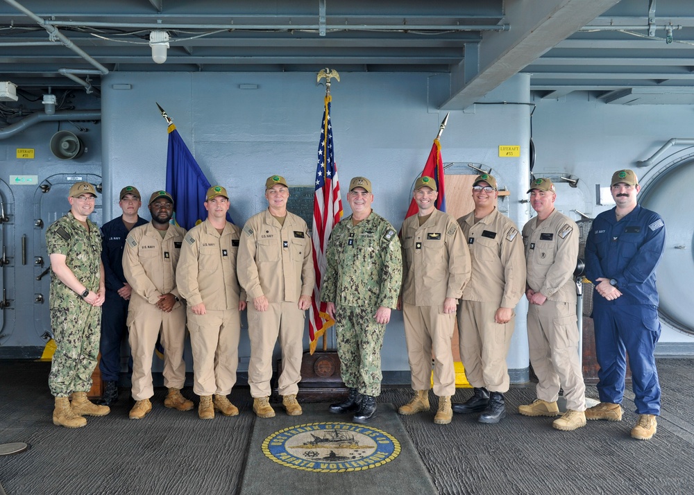 Chief of Chaplains of the Navy Celebrates Thanksgiving alongside Frank Cable Sailors