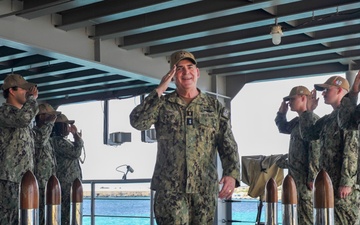 Chief of Chaplains of the Navy Celebrates Thanksgiving alongside Frank Cable Sailors