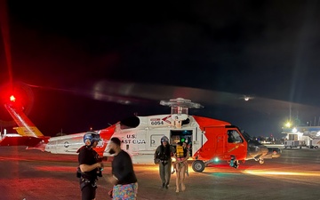 Coast Guard rescues 5 people from water near Punta Brea