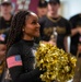 Members of the U.S. Military Academy at West Point Spirit Band stop by the office of Hon. Christine Wormuth, Secretary of the Army, during the Spirit Rally