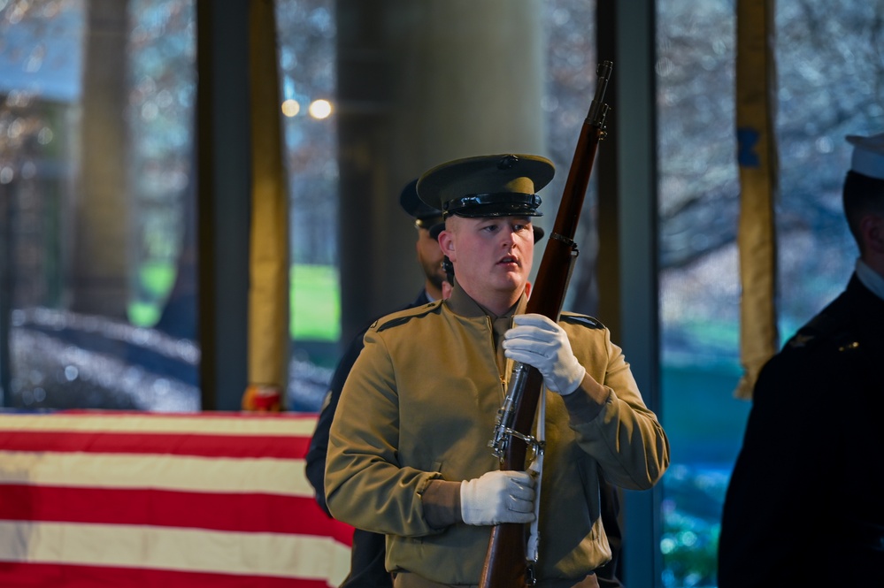 Jimmy Carter State Funeral Rehearsal