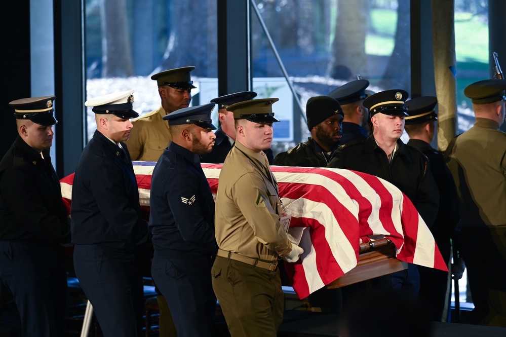 President Jimmy Carter State Funeral Rehearsal