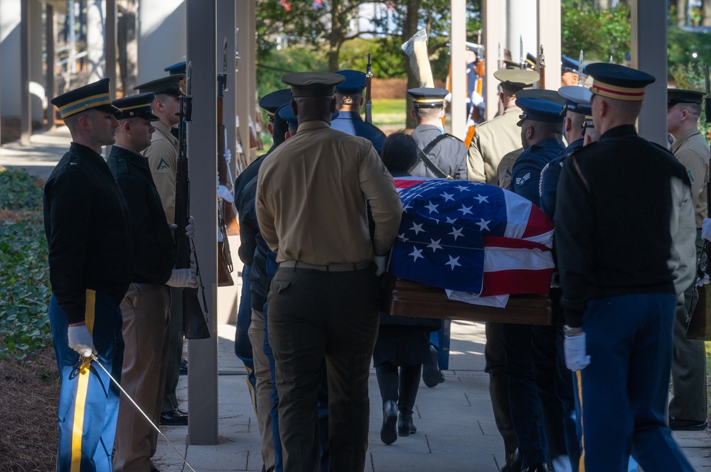 President Jimmy Carter State Funeral Rehearsal