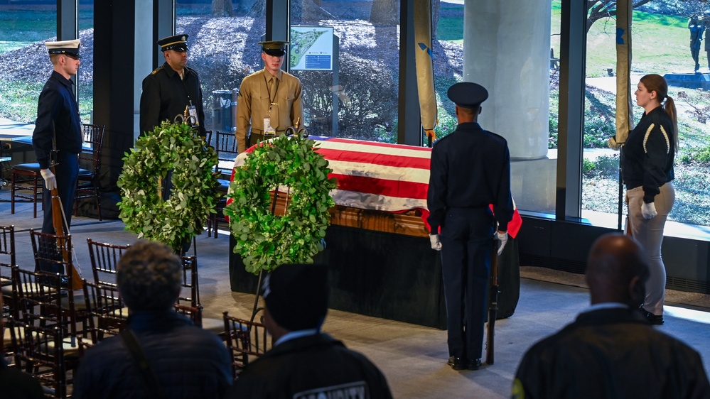 President Jimmy Carter State Funeral Rehearsal