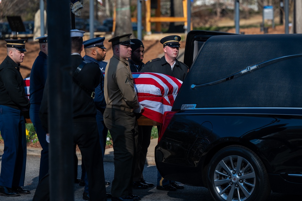 President Jimmy Carter State Funeral Rehearsal