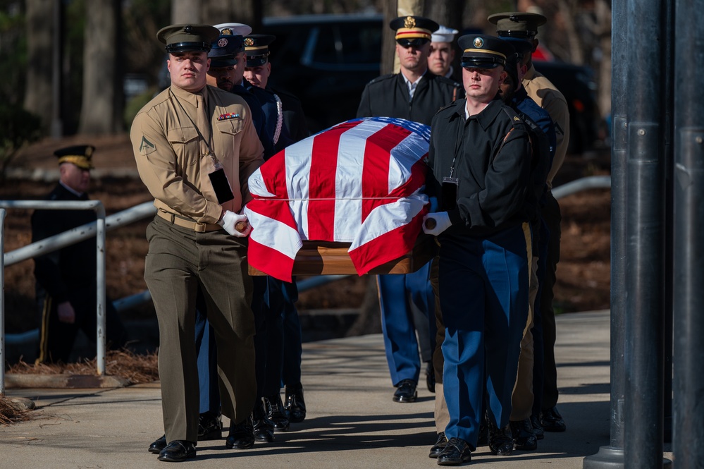 President Jimmy Carter State Funeral Rehearsal