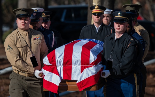 President Jimmy Carter State Funeral Rehearsal