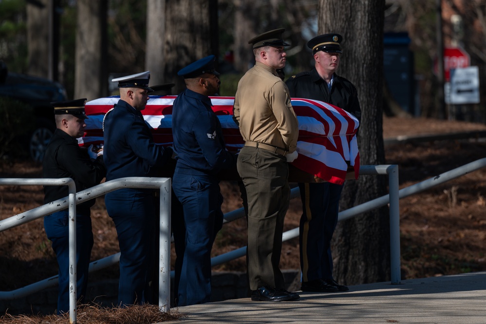 President Jimmy Carter State Funeral Rehearsal