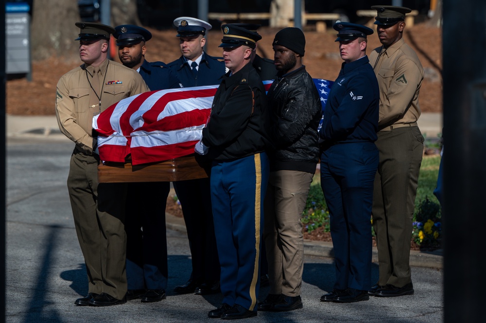 President Jimmy Carter State Funeral Rehearsal